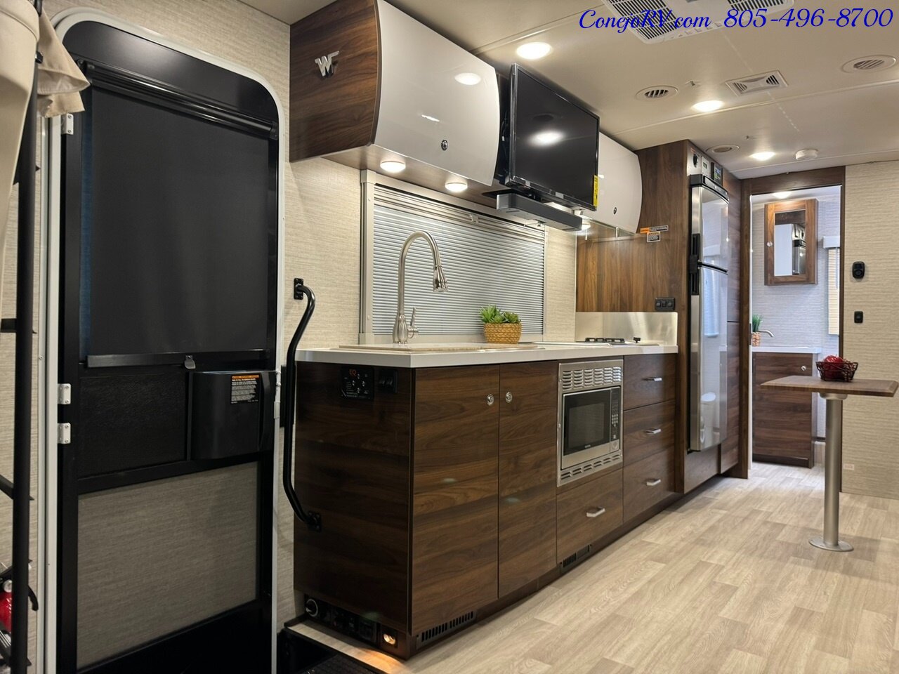 2025 Winnebago Navion 24D Full Wall Slide-Out Mercedes Turbo Diesel Full  Body Paint - Photo 7 - Thousand Oaks, CA 91360