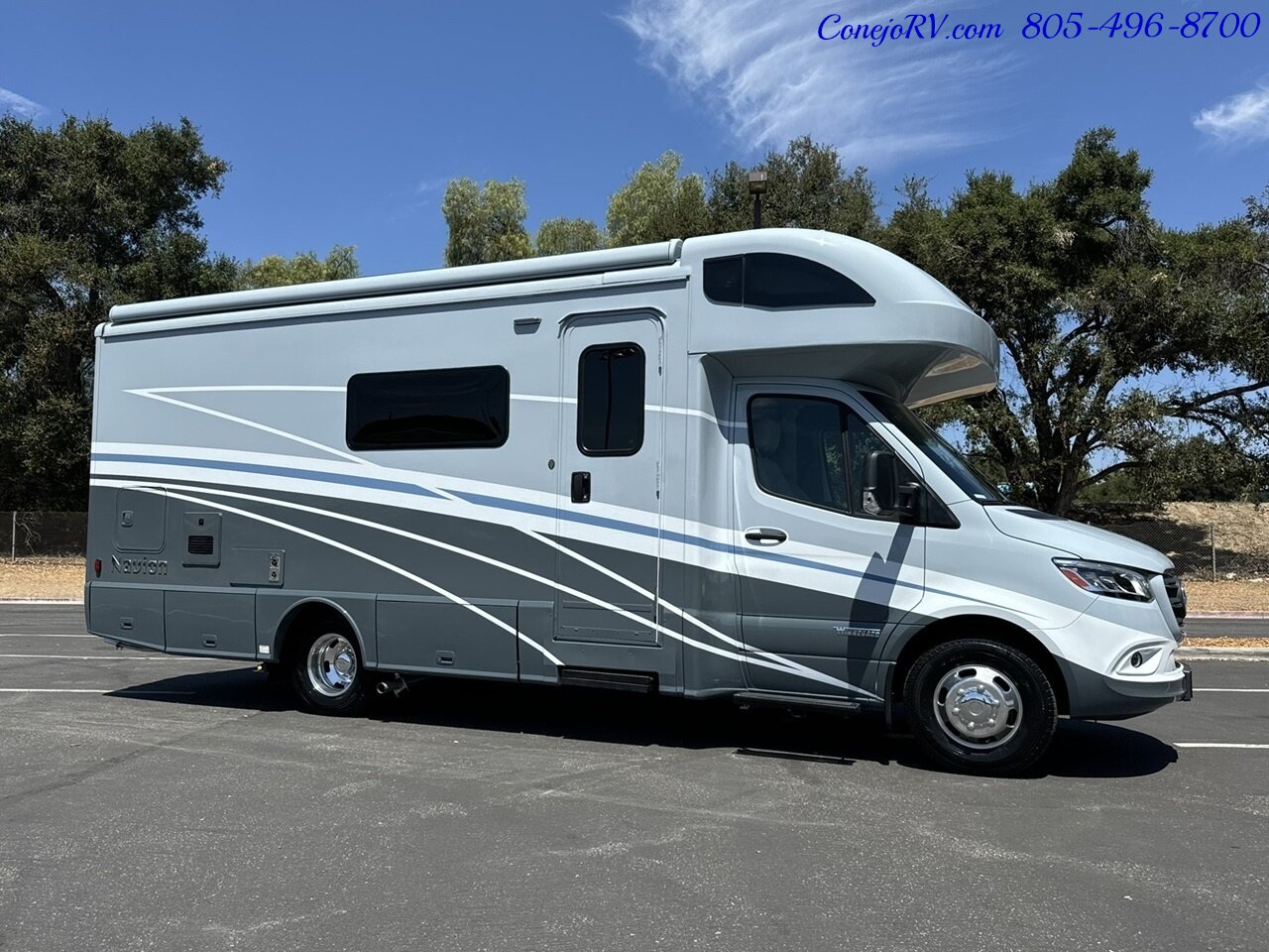 2025 Winnebago Navion 24D Full Wall Slide-Out Mercedes Turbo Diesel Full  Body Paint - Photo 3 - Thousand Oaks, CA 91360