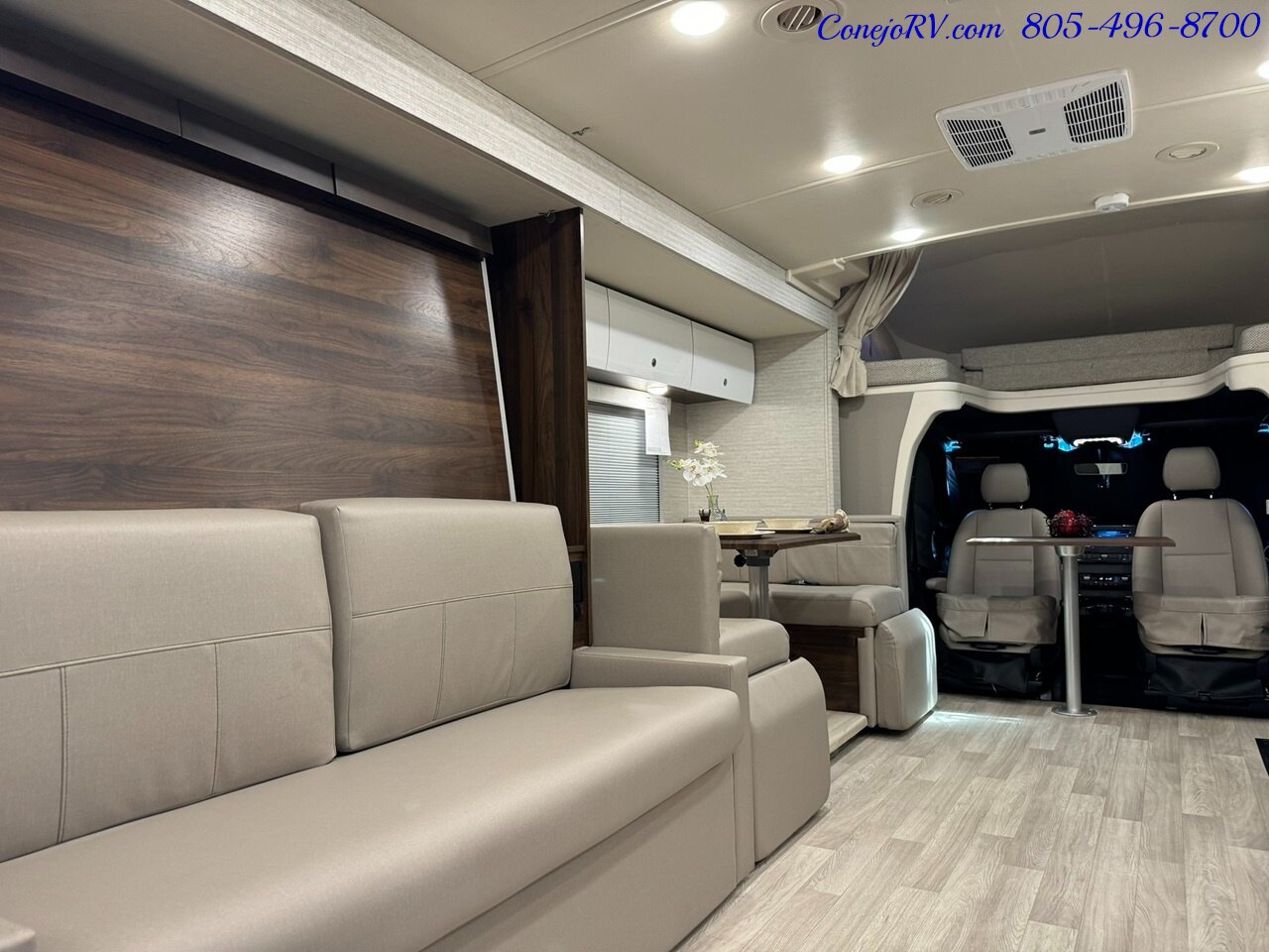 2025 Winnebago Navion 24D Full Wall Slide-Out Mercedes Turbo Diesel Full  Body Paint - Photo 29 - Thousand Oaks, CA 91360