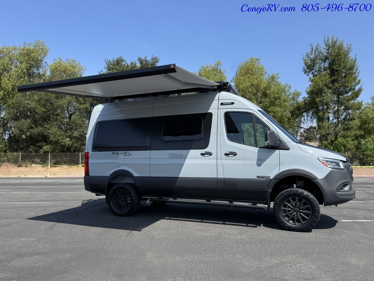 2026 Winnebago Revel Sport 44C AWD Sprinter Mercedes Turbo Diesel 5kWh Ecoflow Lithium System - Photo 41 - Thousand Oaks, CA 91360