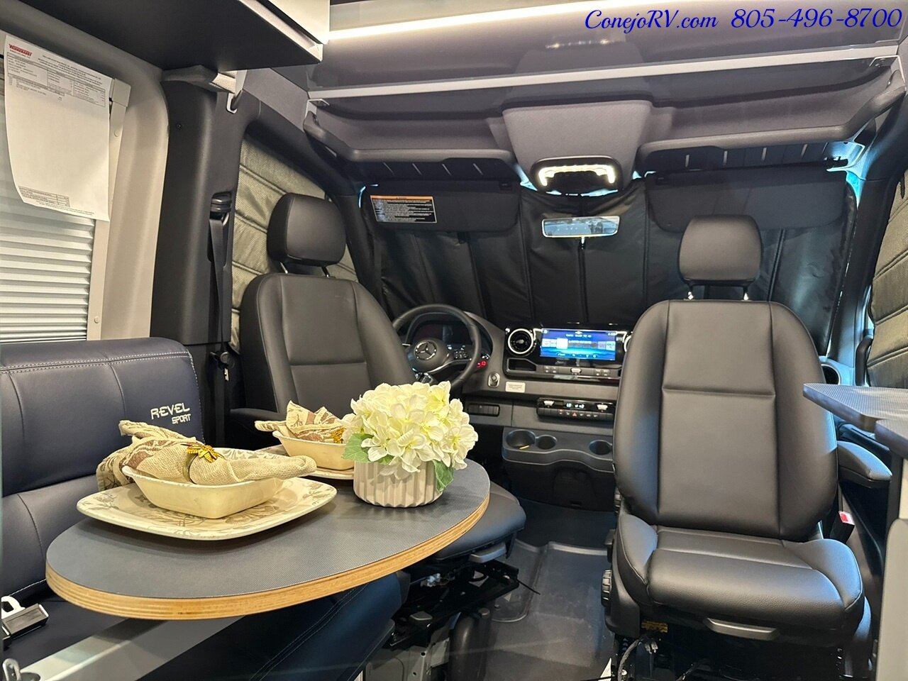 2026 Winnebago Revel Sport 44C AWD Sprinter Mercedes Turbo Diesel 5kWh Ecoflow Lithium System - Photo 31 - Thousand Oaks, CA 91360