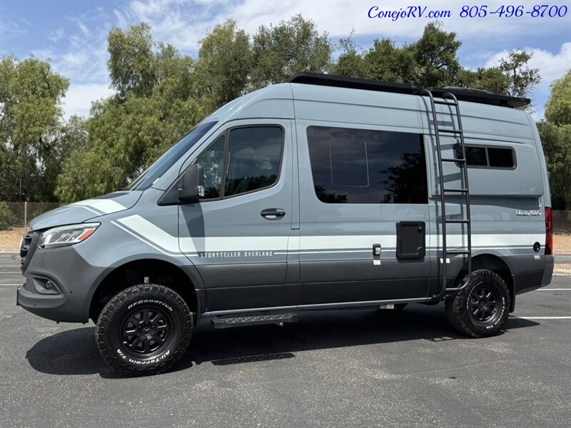 2025 Storyteller Overland Classic Mode XO AWD Lithonics Lithium System Mercedes Sprinter  Turbo Diesel Dealer Demo 5K Miles