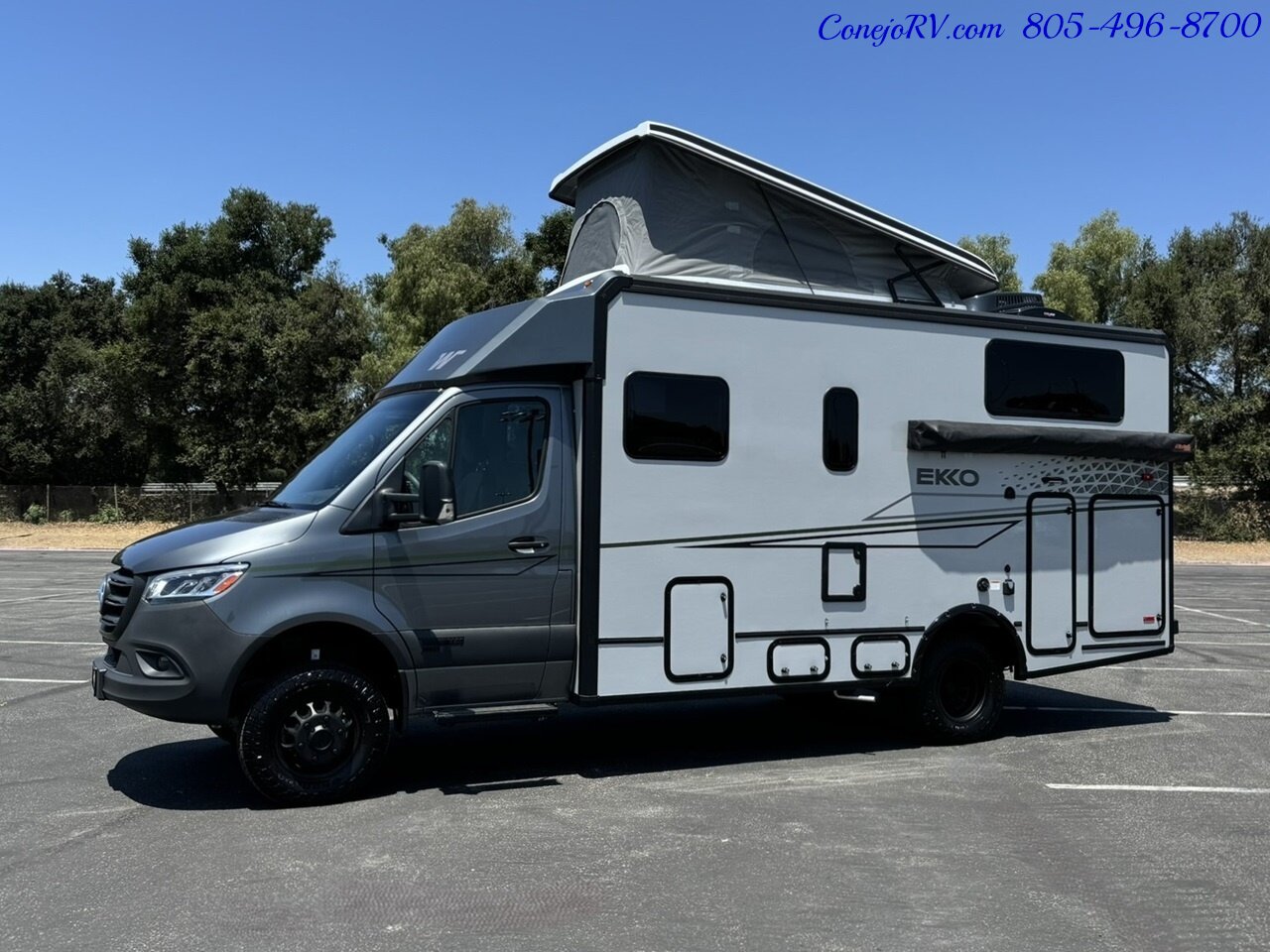 2025 Winnebago EKKO 23B Pop Top Mercedes Sprinter Lithium Power All Wheel  Drive - Photo 1 - Thousand Oaks, CA 91360