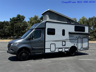 2025 Winnebago EKKO 23B Pop Top Mercedes Sprinter Lithium Power All Wheel  Drive