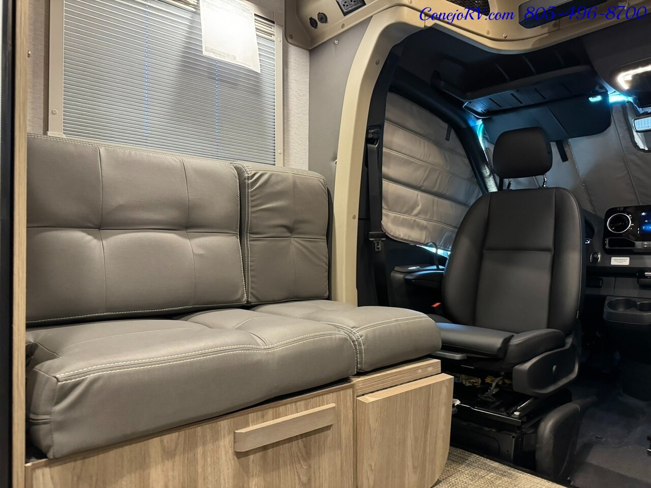 2025 Winnebago EKKO 23B Pop Top Mercedes Sprinter Lithium Power All Wheel  Drive - Photo 37 - Thousand Oaks, CA 91360