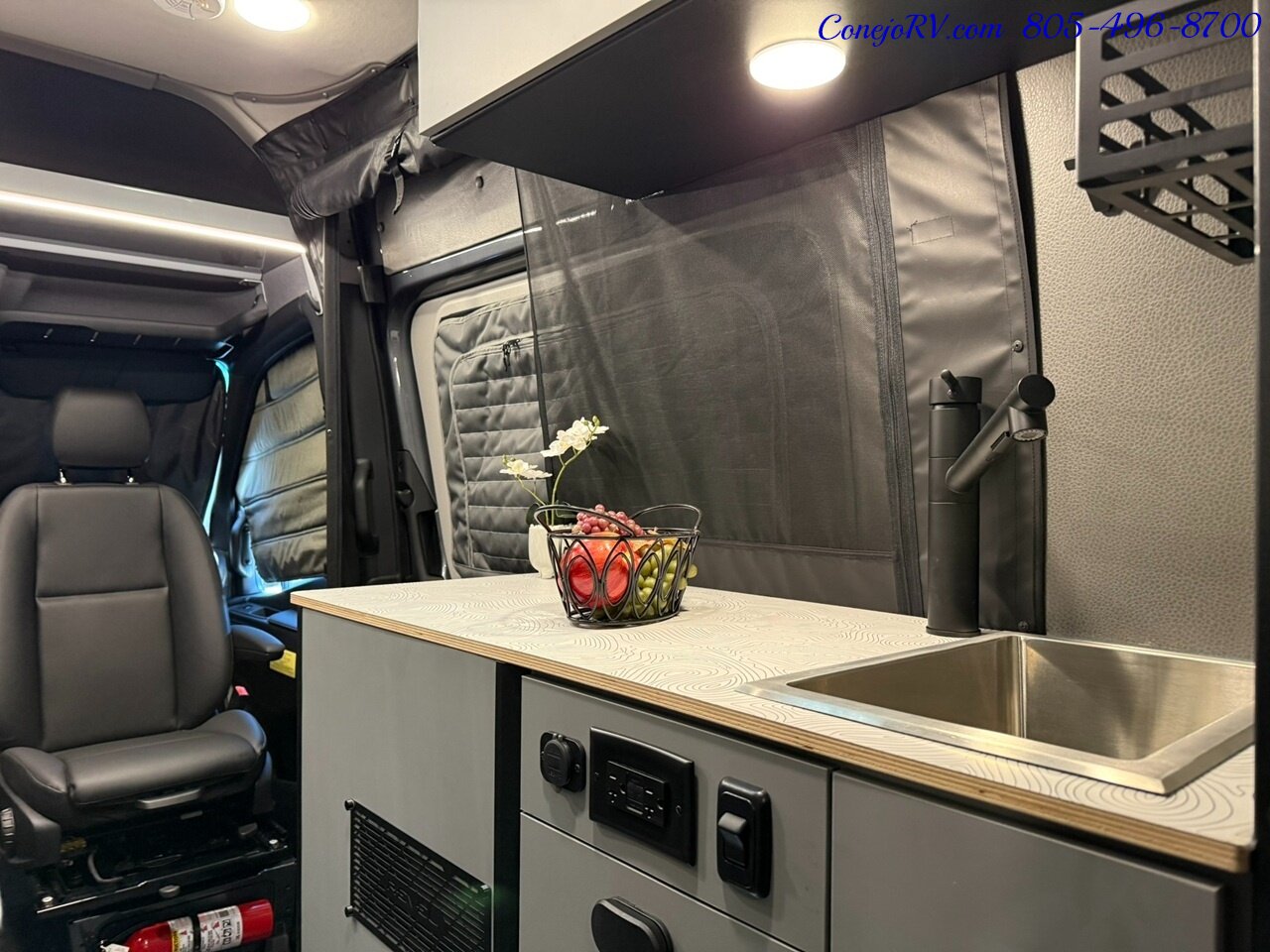 2027 Winnebago Revel 44E AWD Sprinter Mercedes Turbo Diesel, 8.4KWH  Lithionics System - Photo 17 - Thousand Oaks, CA 91360
