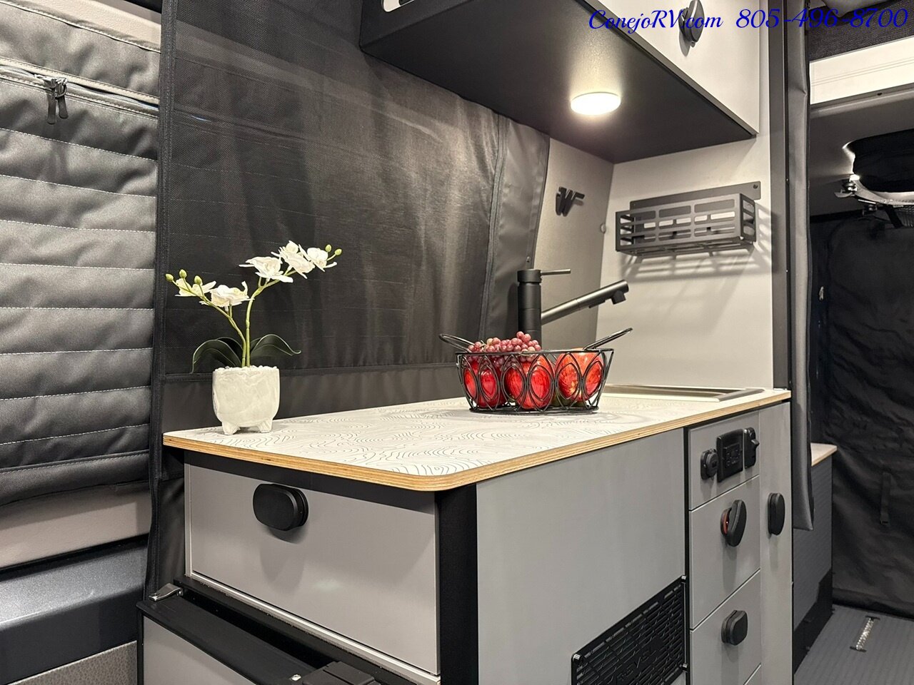 2027 Winnebago Revel 44E AWD Sprinter Mercedes Turbo Diesel, 8.4KWH  Lithionics System - Photo 11 - Thousand Oaks, CA 91360