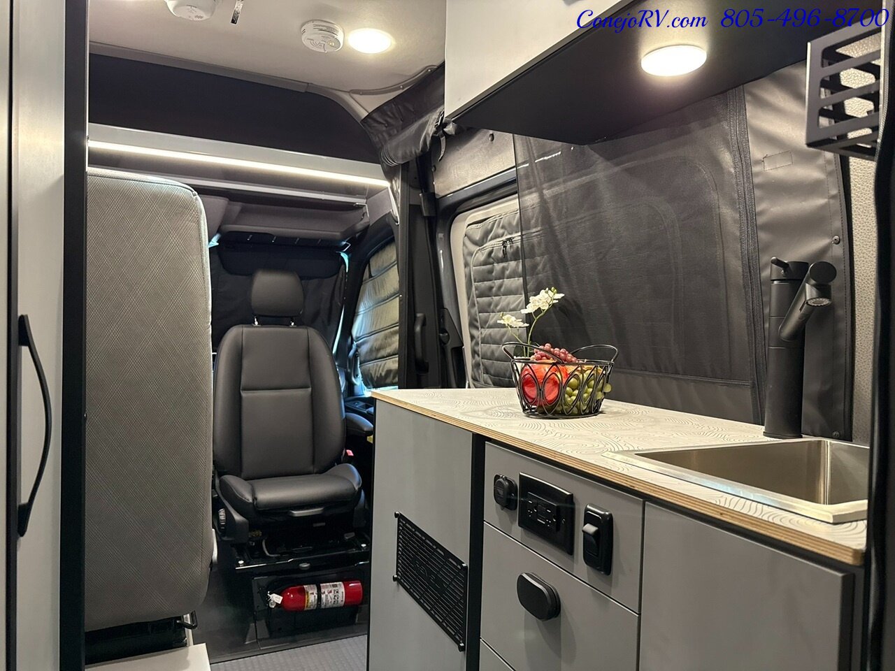 2027 Winnebago Revel 44E AWD Sprinter Mercedes Turbo Diesel, 8.4KWH  Lithionics System - Photo 31 - Thousand Oaks, CA 91360
