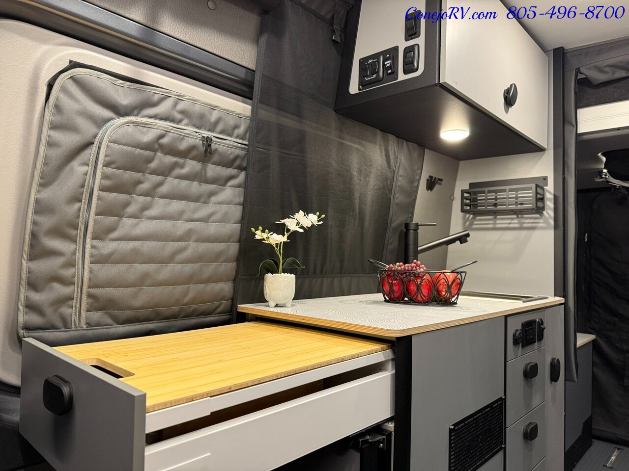 2027 Winnebago Revel 44E AWD Sprinter Mercedes Turbo Diesel, 8.4KWH  Lithionics System - Photo 15 - Thousand Oaks, CA 91360