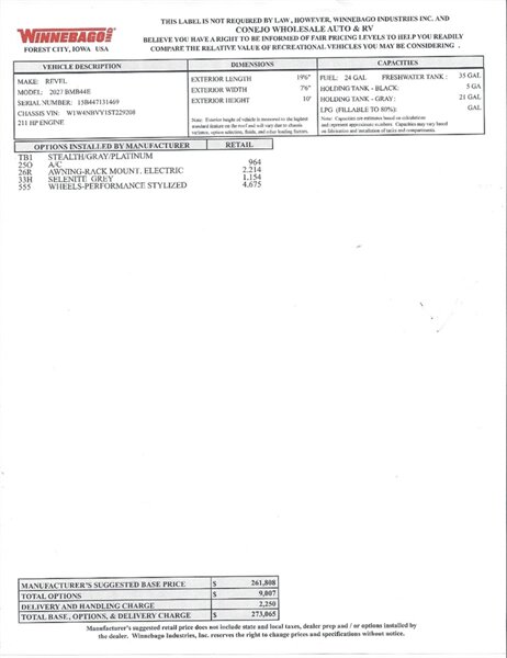 2027 Winnebago Revel 44E AWD Sprinter Mercedes Turbo Diesel, 8.4KWH  Lithionics System - Photo 47 - Thousand Oaks, CA 91360