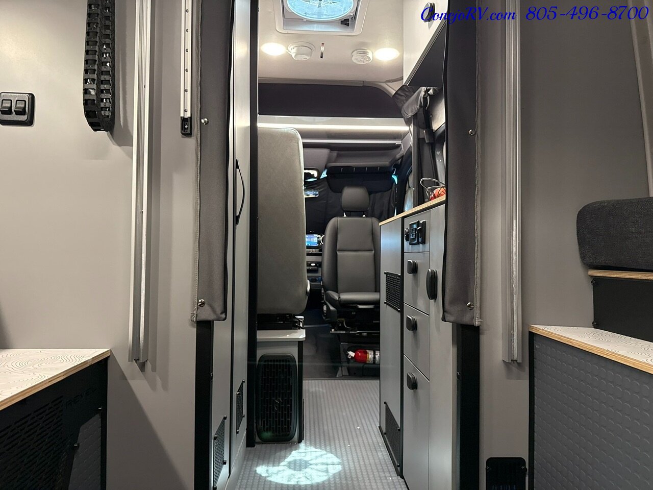 2027 Winnebago Revel 44E AWD Sprinter Mercedes Turbo Diesel, 8.4KWH  Lithionics System - Photo 28 - Thousand Oaks, CA 91360