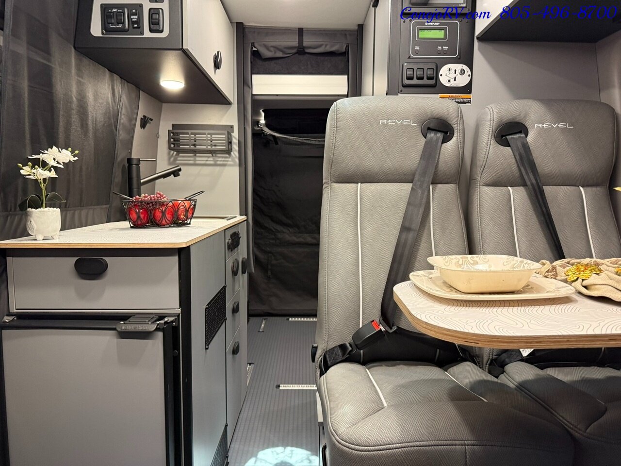 2027 Winnebago Revel 44E AWD Sprinter Mercedes Turbo Diesel, 8.4KWH  Lithionics System - Photo 5 - Thousand Oaks, CA 91360