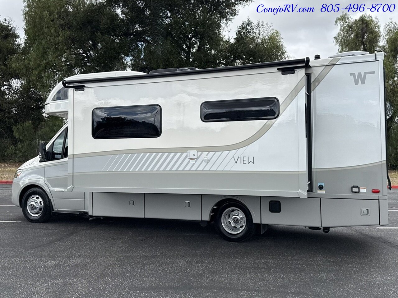 2027 Winnebago View 24D Full Wall Slide Murphy Bed Mercedes Turbo Diesel  Full Body Paint - Photo 2 - Thousand Oaks, CA 91360