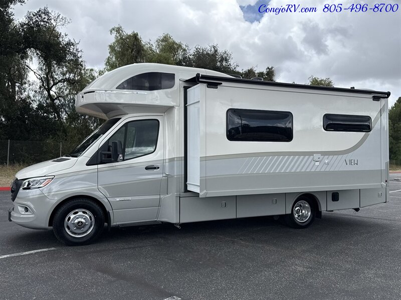 2027 Winnebago View 24D Full Wall Slide Murphy Bed Mercedes Turbo Diesel  Full Body Paint