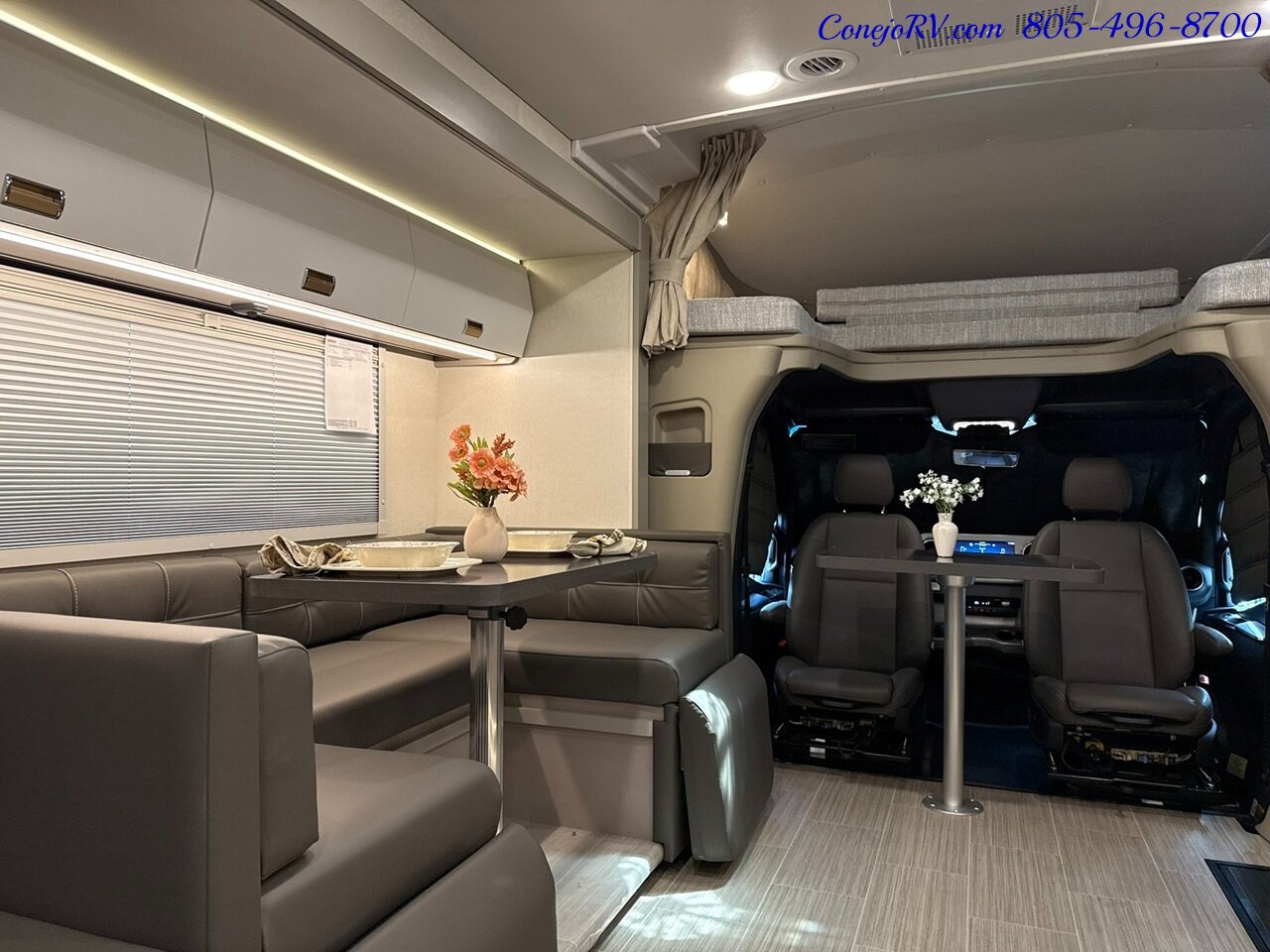 2027 Winnebago View 24D Full Wall Slide Murphy Bed Mercedes Turbo Diesel  Full Body Paint - Photo 25 - Thousand Oaks, CA 91360
