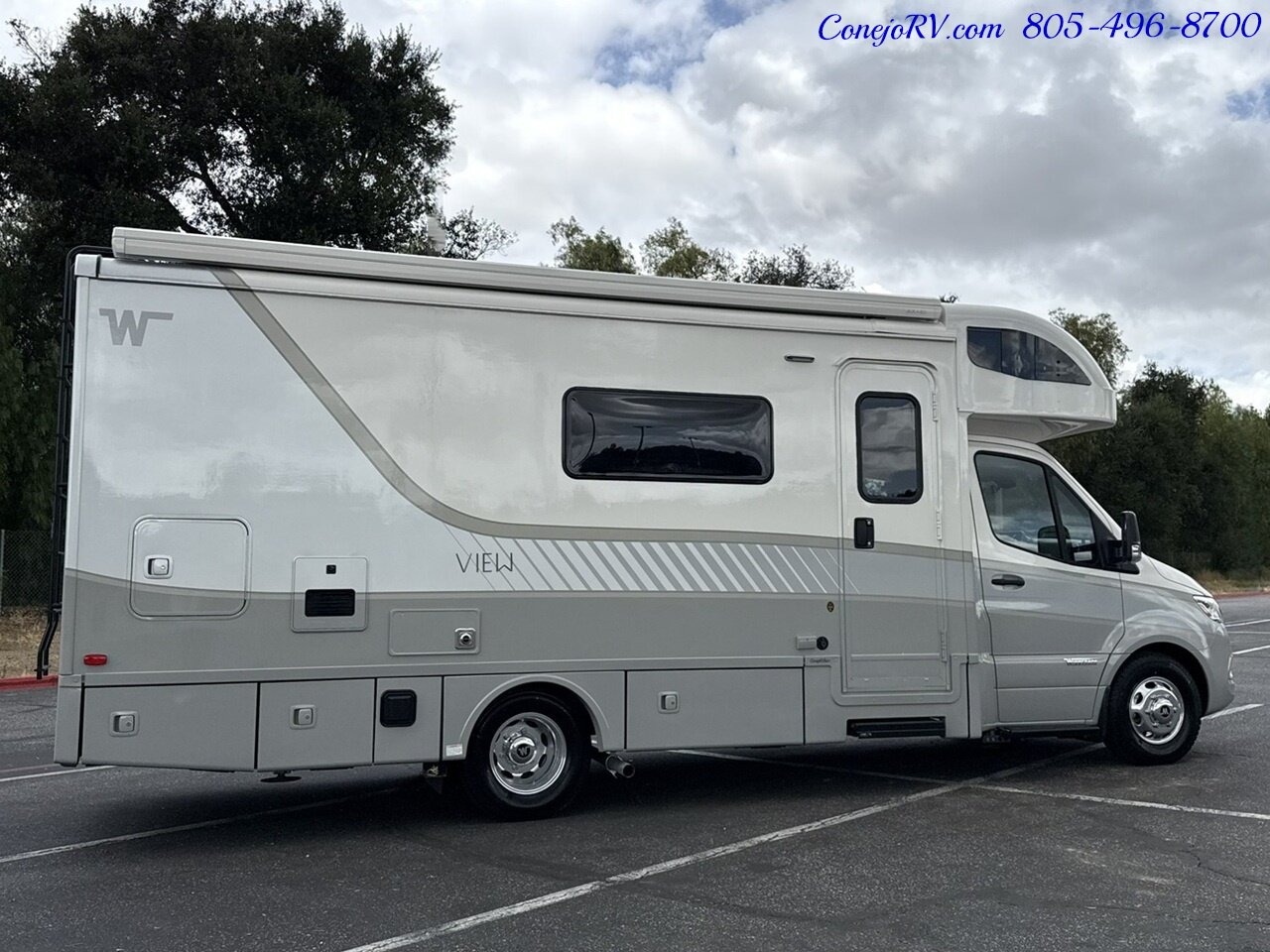 2027 Winnebago View 24D Full Wall Slide Murphy Bed Mercedes Turbo Diesel  Full Body Paint - Photo 4 - Thousand Oaks, CA 91360
