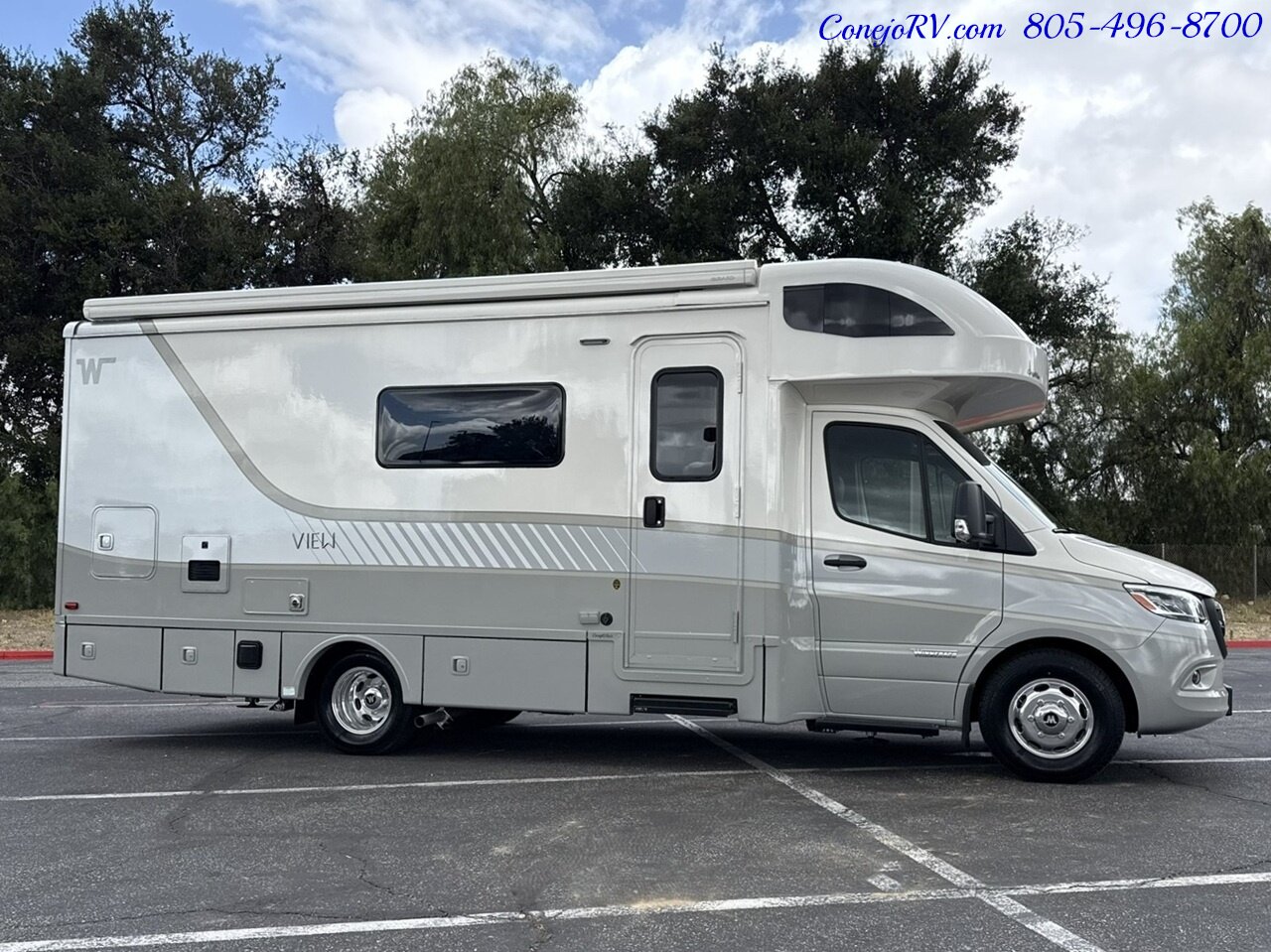 2027 Winnebago View 24D Full Wall Slide Murphy Bed Mercedes Turbo Diesel  Full Body Paint - Photo 3 - Thousand Oaks, CA 91360
