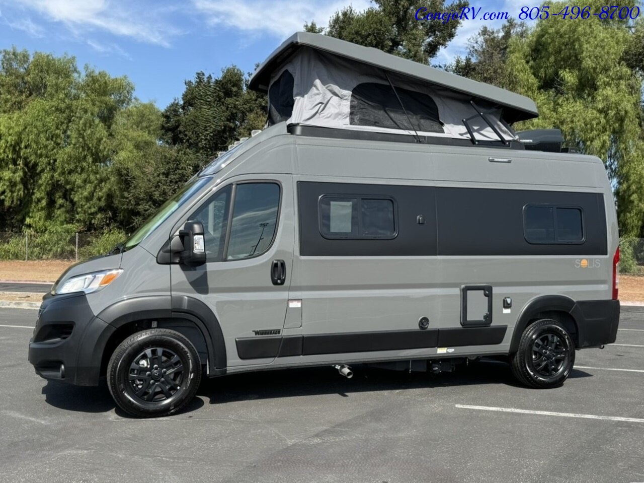 2025 Winnebago Solis 59P Pop Top Full Galley Murphy Bed Roof AC   - Photo 1 - Thousand Oaks, CA 91360