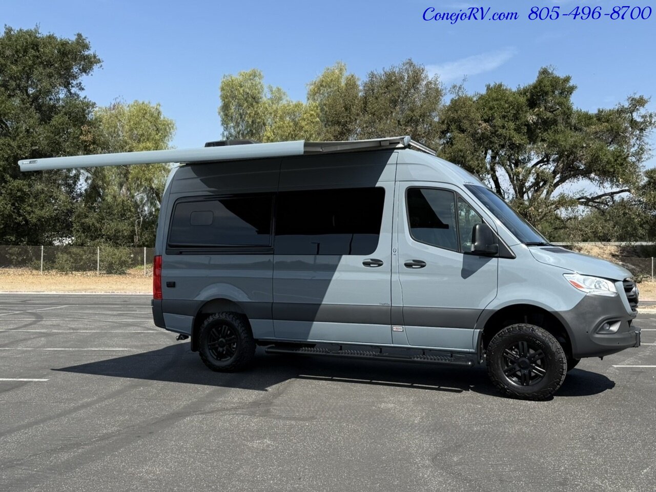 2023 Thor Sanctuary 19L 4X4 Sprinter Mercedes Turbo Diesel Lithium System 19K Miles - Photo 36 - Thousand Oaks, CA 91360