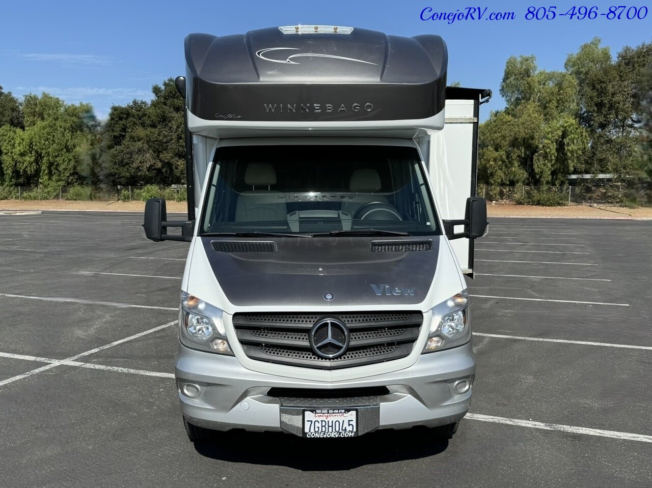 2015 Winnebago View 24J Slide-Out Mercedes Turbo Diesel Full Body Paint  43K Miles - Photo 45 - Thousand Oaks, CA 91360