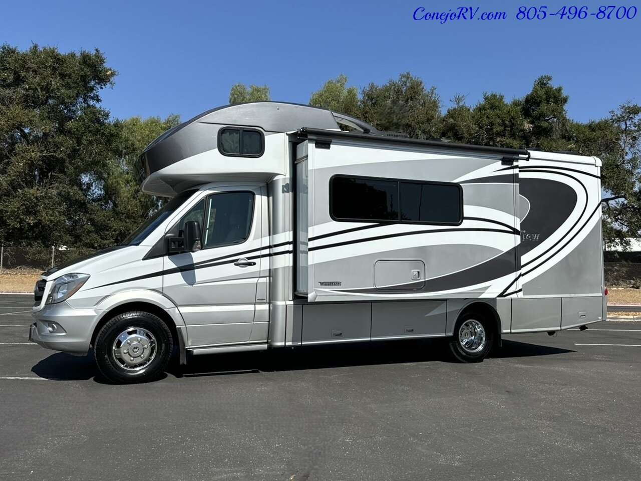 2015 Winnebago View 24J Slide-Out Mercedes Turbo Diesel Full Body Paint  43K Miles - Photo 1 - Thousand Oaks, CA 91360