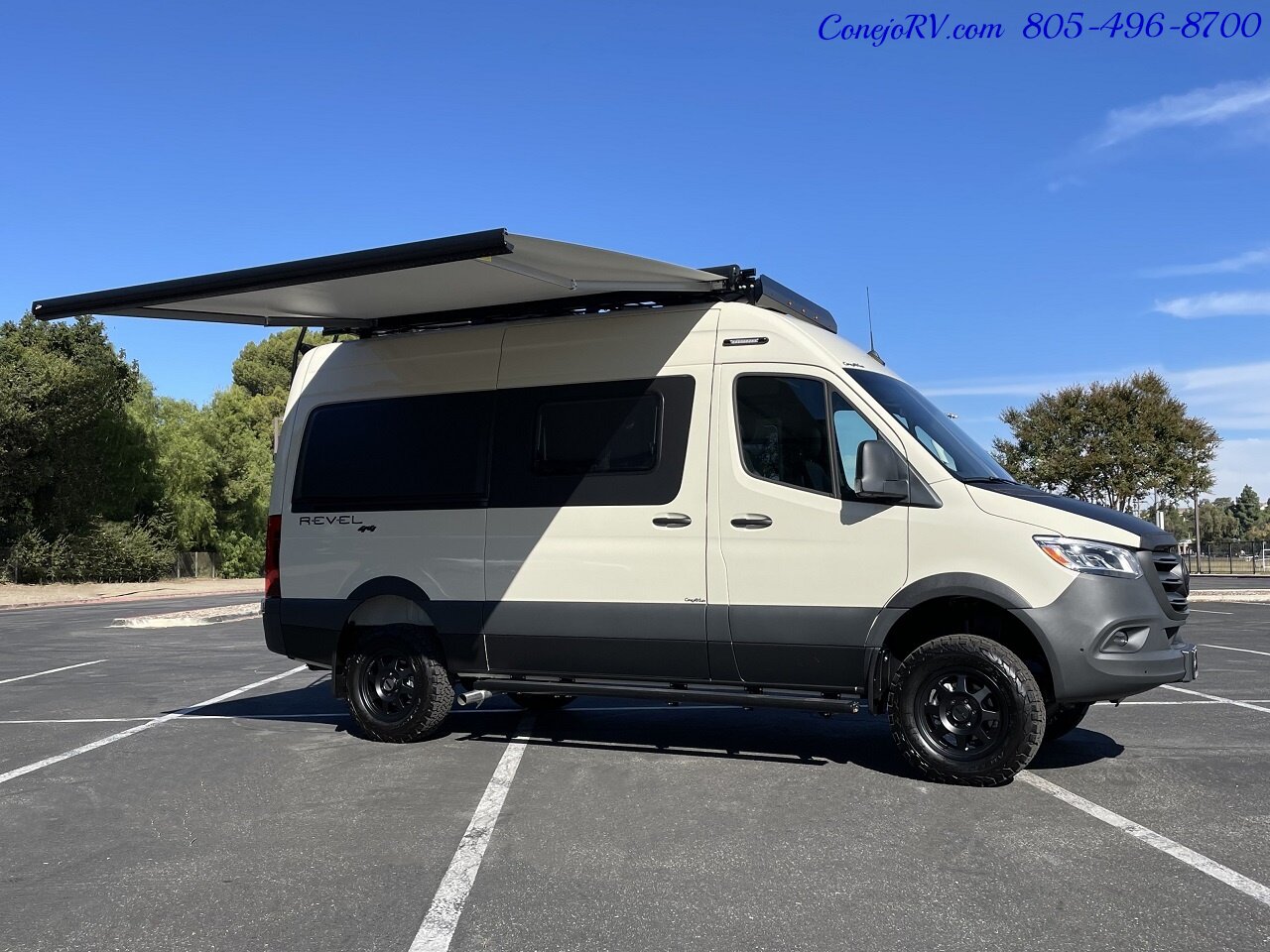 2024 Winnebago Revel 44E 4X4 Sprinter Mercedes Turbo Diesel, 320 AH Lithium  Custom Wrap - Photo 40 - Thousand Oaks, CA 91360