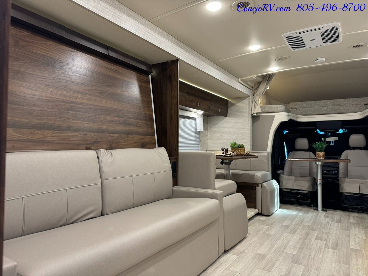 2025 Winnebago Navion 24D Full Wall Slide-Out Mercedes Turbo Diesel Full  Body Paint - Photo 28 - Thousand Oaks, CA 91360