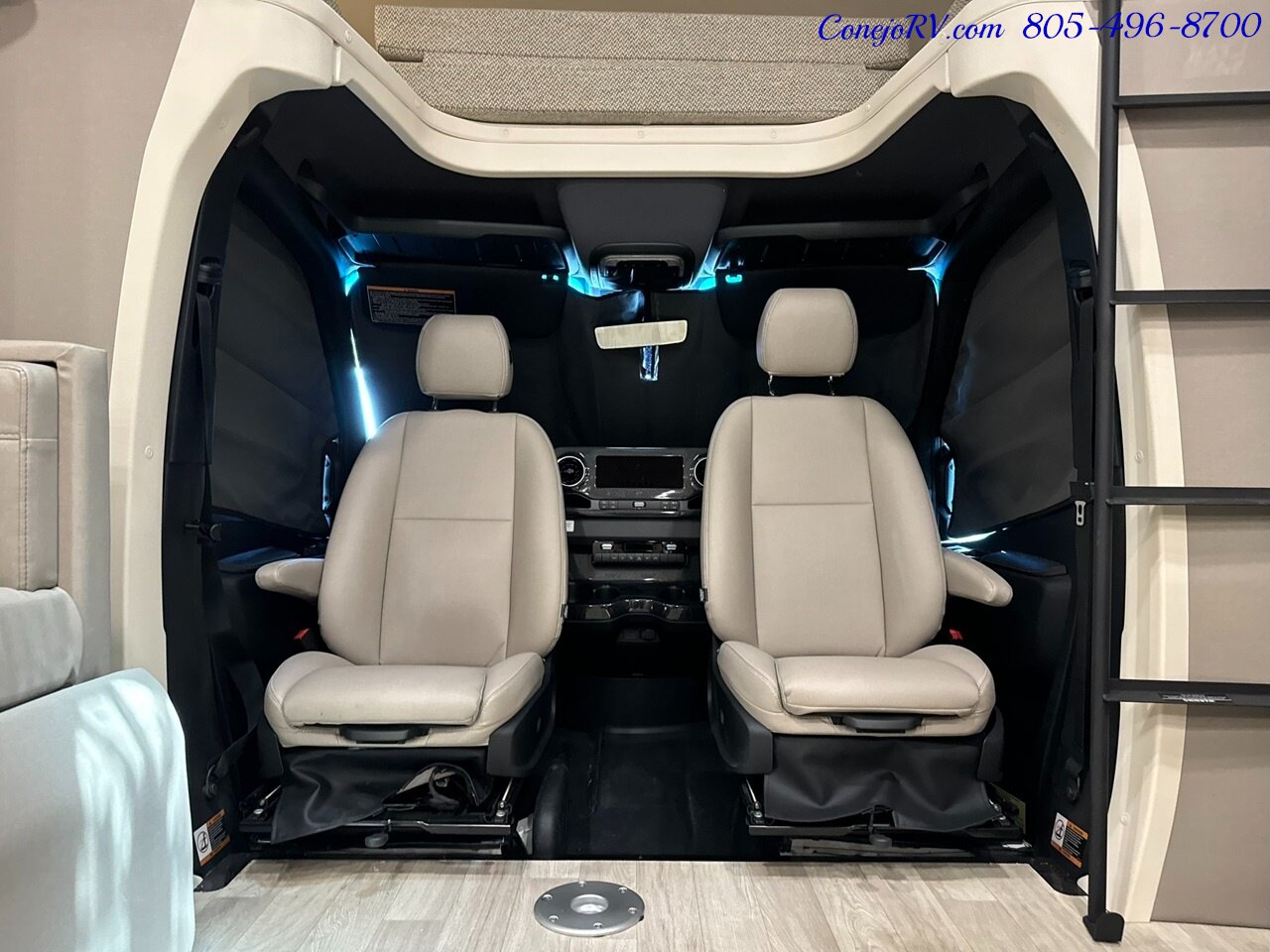 2025 Winnebago Navion 24D Full Wall Slide-Out Mercedes Turbo Diesel Full  Body Paint - Photo 31 - Thousand Oaks, CA 91360