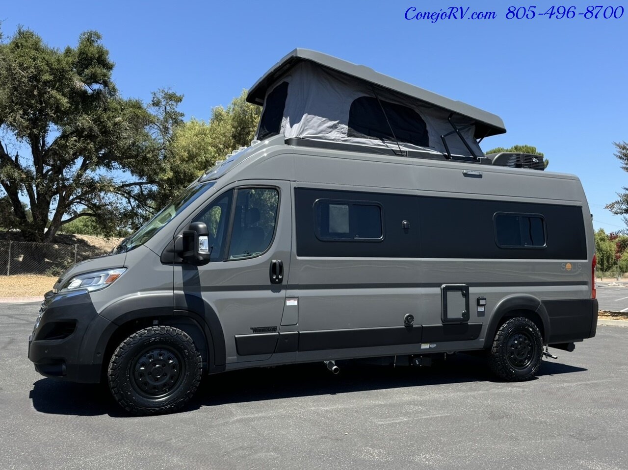 2025 Winnebago Solis 59PX Murphy Bed Pop Top Full Galley   - Photo 1 - Thousand Oaks, CA 91360