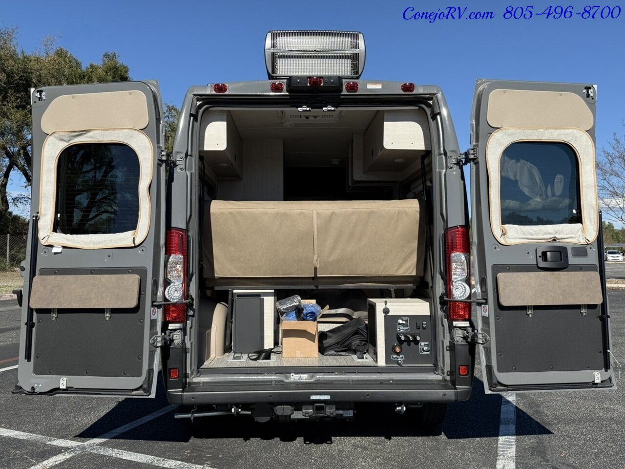 2026 Winnebago Solis 59P **NEW FOR 2026 2.8KW GENERATOR**Pop Top  Full Galley Convertible SOFA Roof AC - Photo 38 - Thousand Oaks, CA 91360