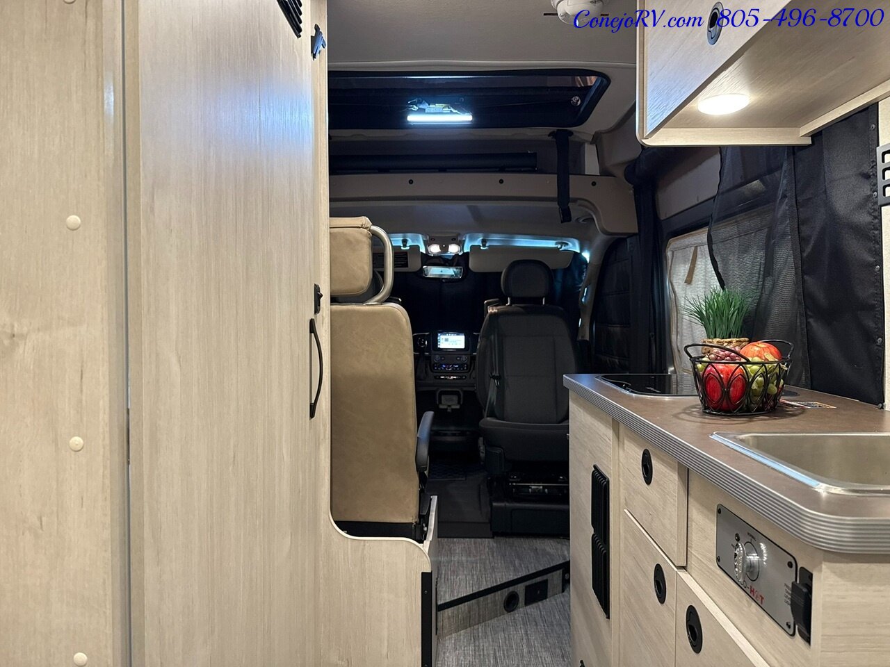 2026 Winnebago Solis 59P **NEW FOR 2026 2.8KW GENERATOR**Pop Top  Full Galley Convertible SOFA Roof AC - Photo 23 - Thousand Oaks, CA 91360