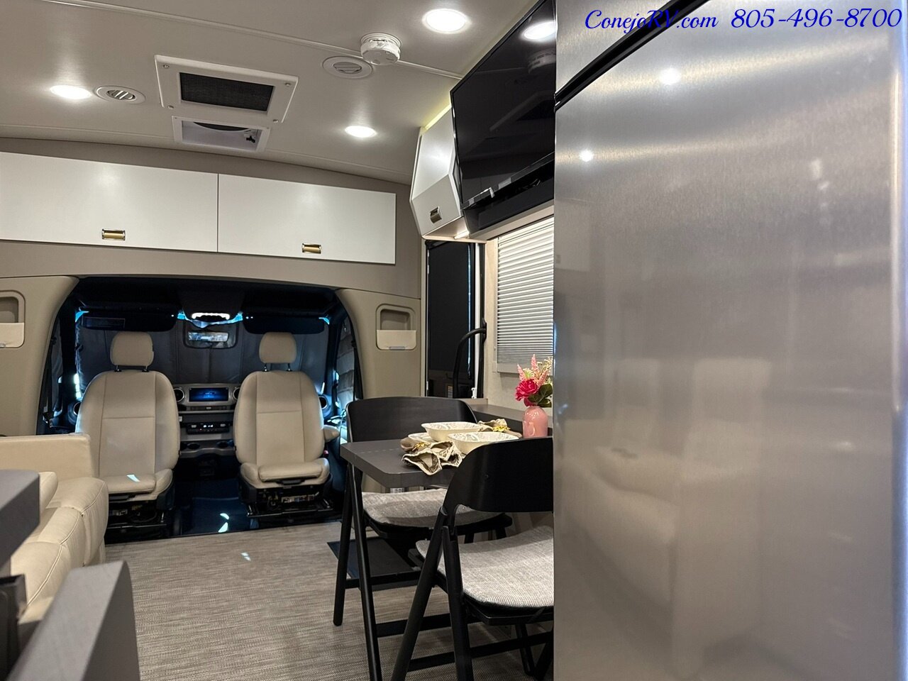 2025 Winnebago View 24T Slide-Out Murphy Bed Mercedes Turbo Diesel Full  Body Paint - Photo 25 - Thousand Oaks, CA 91360