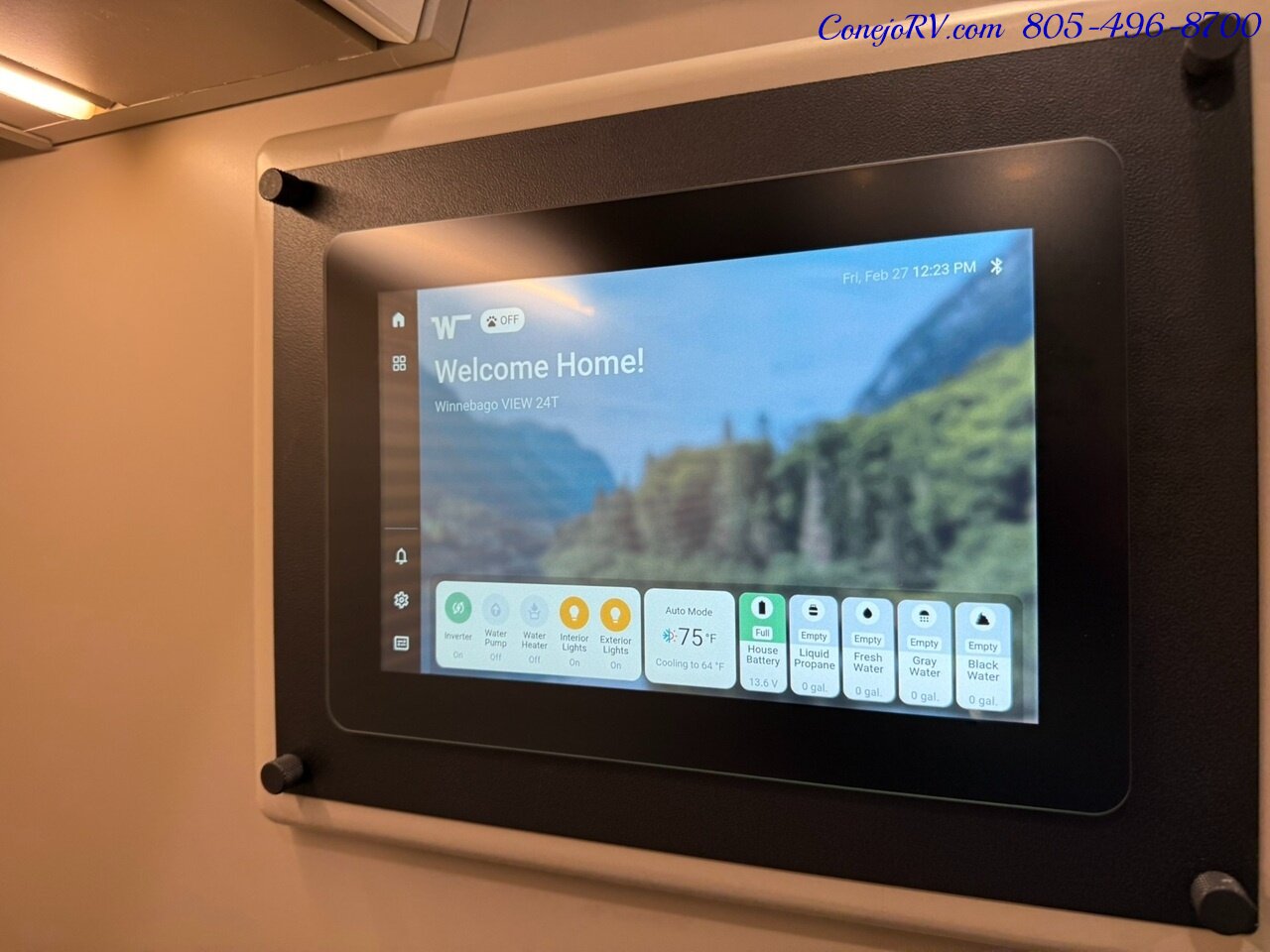 2025 Winnebago View 24T Slide-Out Murphy Bed Mercedes Turbo Diesel Full  Body Paint - Photo 10 - Thousand Oaks, CA 91360