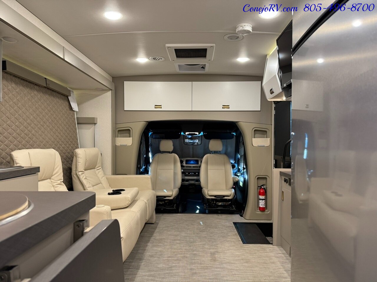 2025 Winnebago View 24T Slide-Out Murphy Bed Mercedes Turbo Diesel Full  Body Paint - Photo 27 - Thousand Oaks, CA 91360
