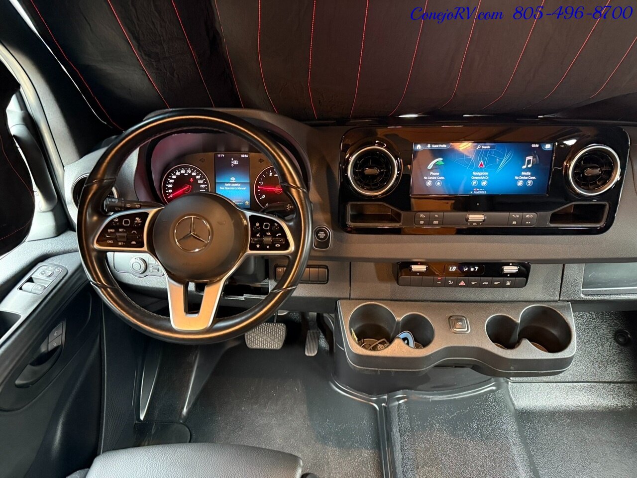 2020 Texino Switchback II Mercedes Turbo Diesel Sprinter 144 High Top Pop  Top 28K Miles - Photo 27 - Thousand Oaks, CA 91360