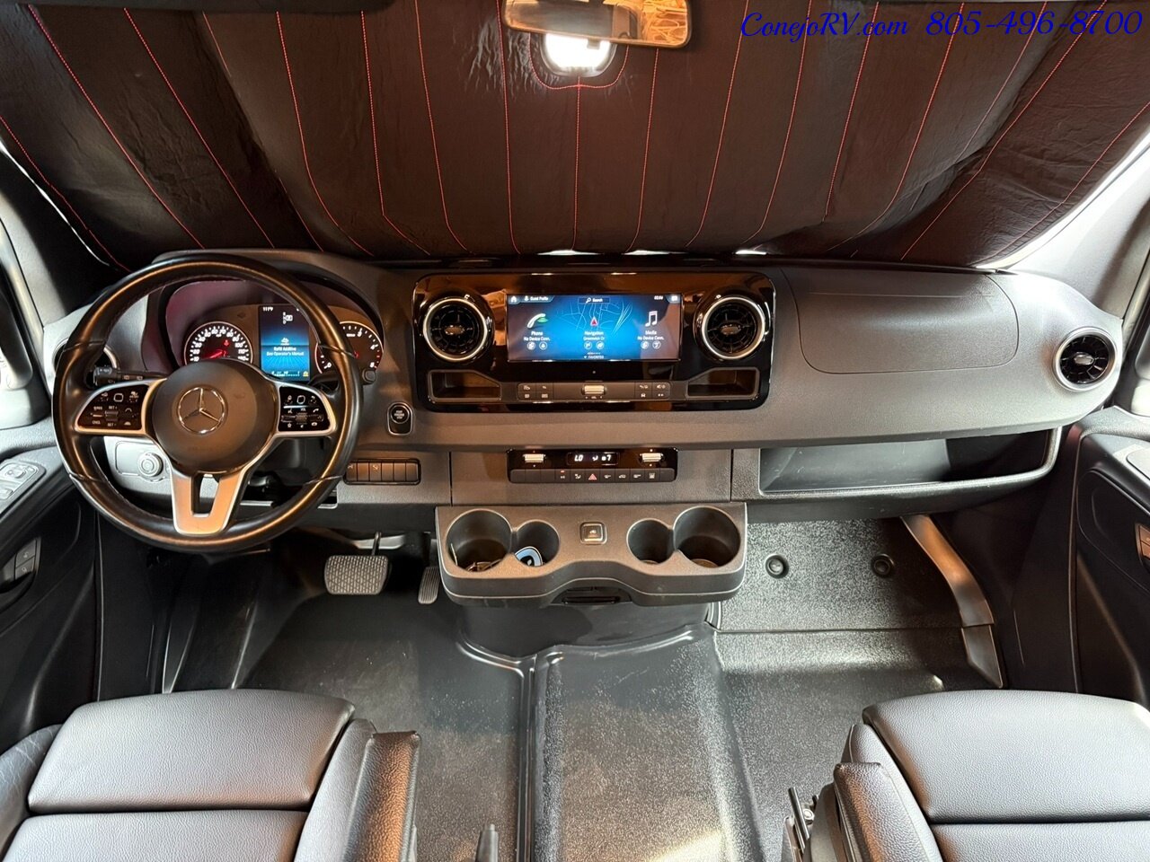 2020 Texino Switchback II Mercedes Turbo Diesel Sprinter 144 High Top Pop  Top 28K Miles - Photo 26 - Thousand Oaks, CA 91360