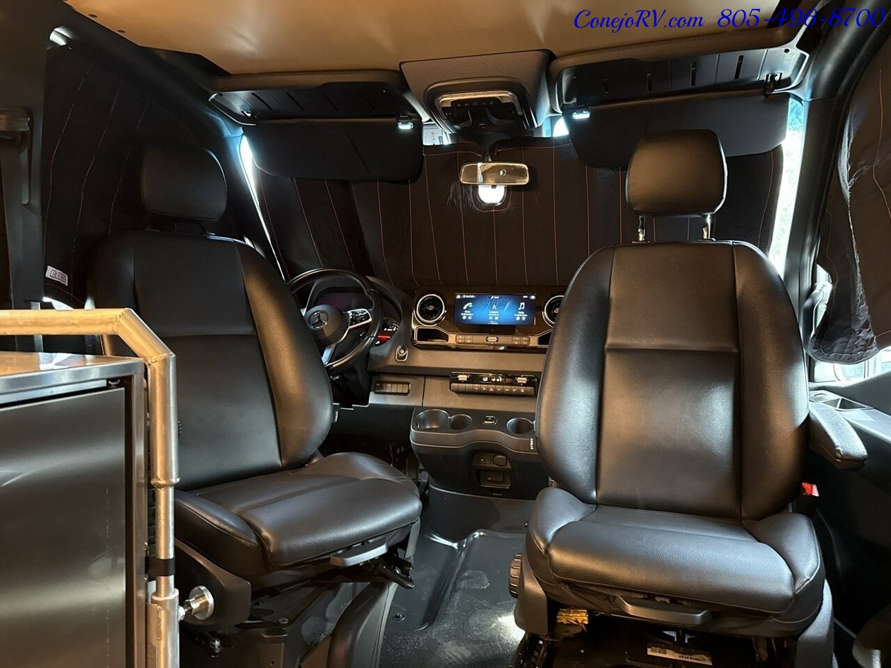 2020 Texino Switchback II Mercedes Turbo Diesel Sprinter 144 High Top Pop  Top 28K Miles - Photo 25 - Thousand Oaks, CA 91360