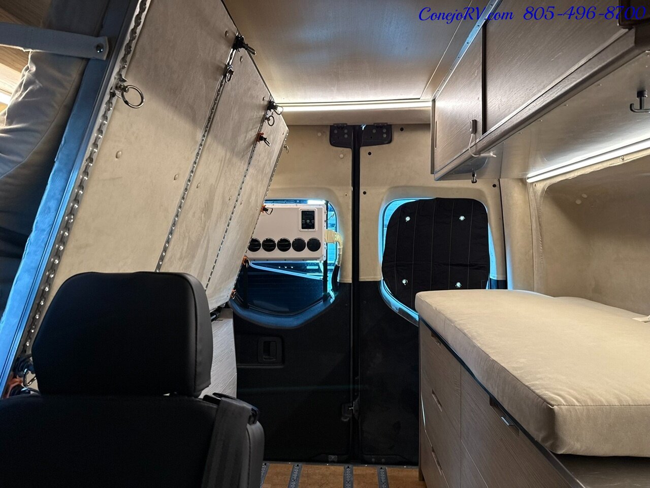 2020 Texino Switchback II Mercedes Turbo Diesel Sprinter 144 High Top Pop  Top 28K Miles - Photo 14 - Thousand Oaks, CA 91360