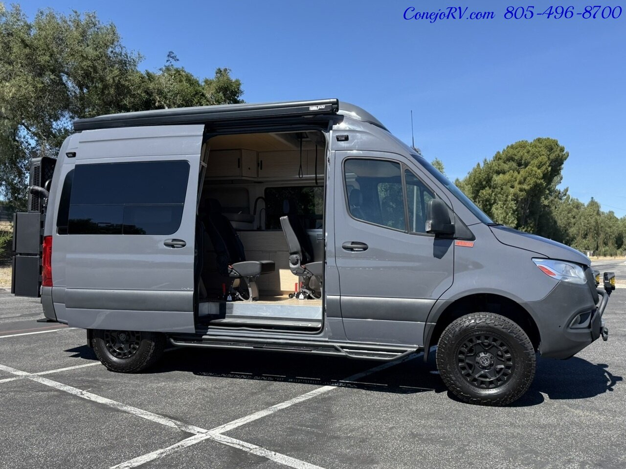 2020 Texino Switchback II Mercedes Turbo Diesel Sprinter 144 High Top Pop  Top 28K Miles - Photo 34 - Thousand Oaks, CA 91360