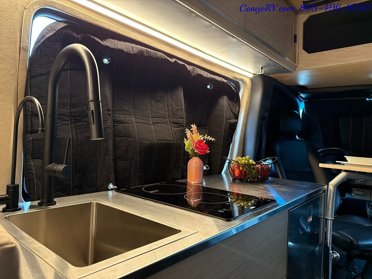 2020 Texino Switchback II Mercedes Turbo Diesel Sprinter 144 High Top Pop  Top 28K Miles - Photo 10 - Thousand Oaks, CA 91360