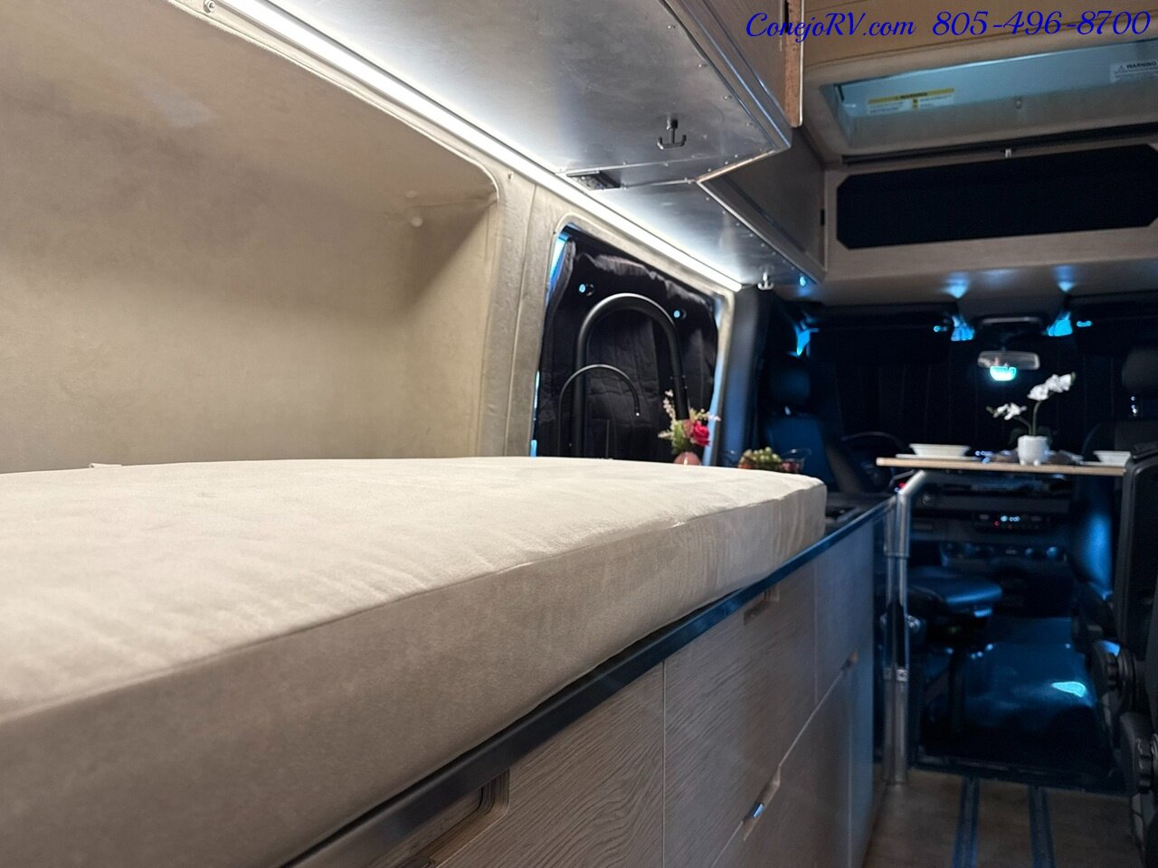 2020 Texino Switchback II Mercedes Turbo Diesel Sprinter 144 High Top Pop  Top 28K Miles - Photo 19 - Thousand Oaks, CA 91360
