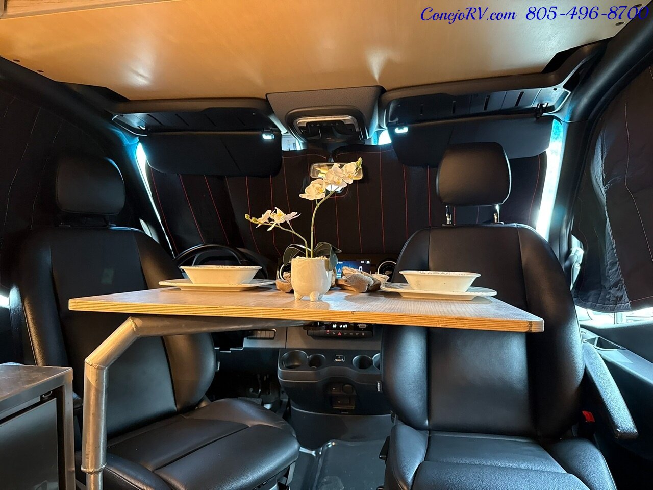 2020 Texino Switchback II Mercedes Turbo Diesel Sprinter 144 High Top Pop  Top 28K Miles - Photo 24 - Thousand Oaks, CA 91360