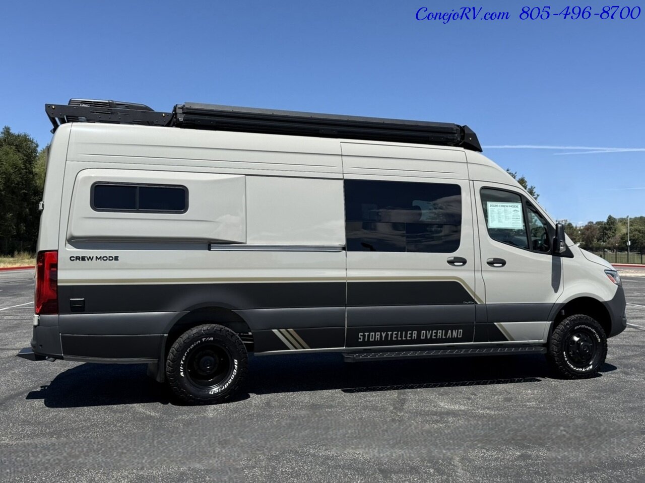 2026 Storyteller Overland Crew Mode XL AWD Pop Top 16.8kWh Lithonics Lithium System  Mercedes Turbo Diesel - Photo 4 - Thousand Oaks, CA 91360
