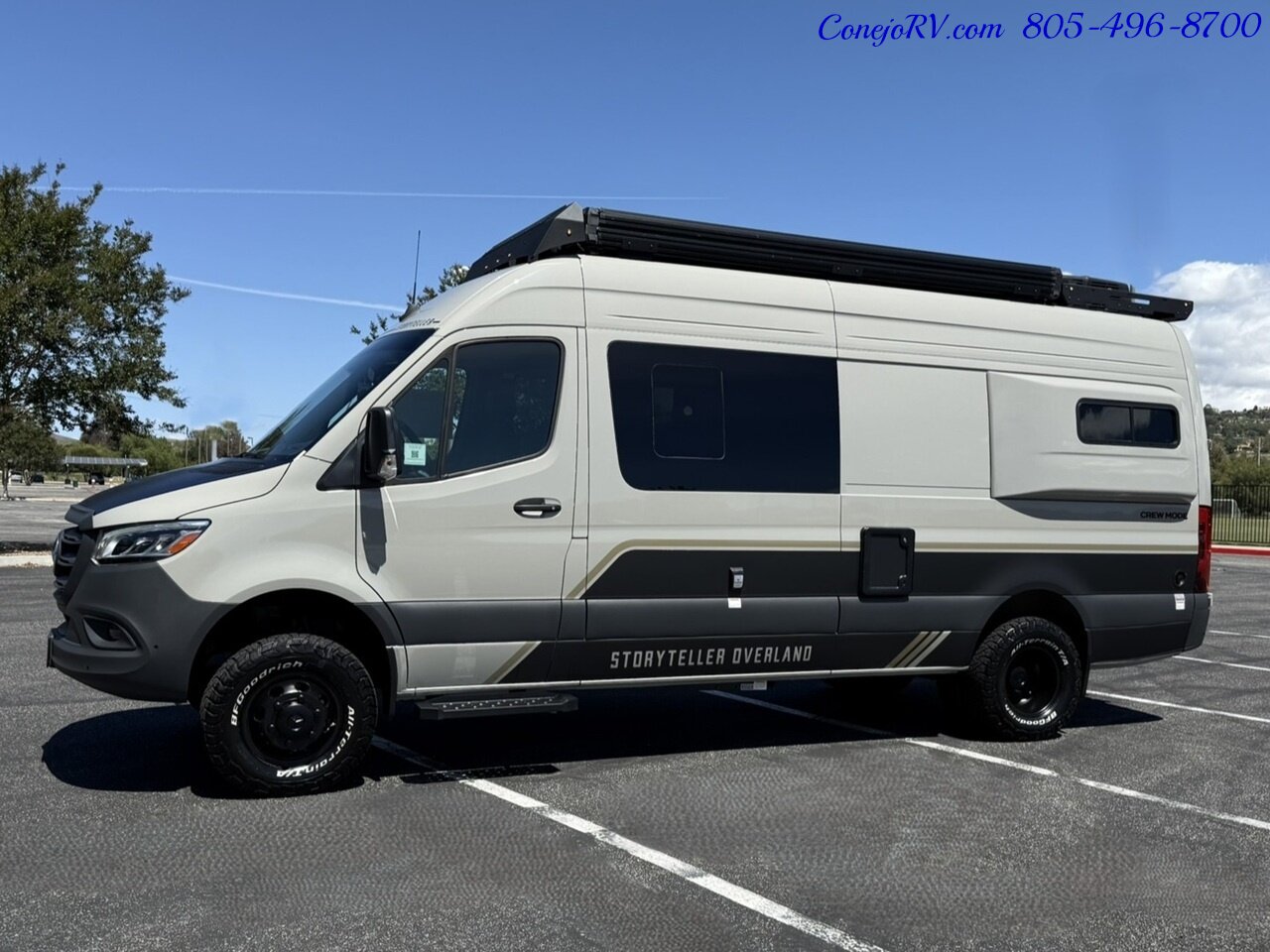 2026 Storyteller Overland Crew Mode XL AWD Pop Top 16.8kWh Lithonics Lithium System  Mercedes Turbo Diesel - Photo 46 - Thousand Oaks, CA 91360