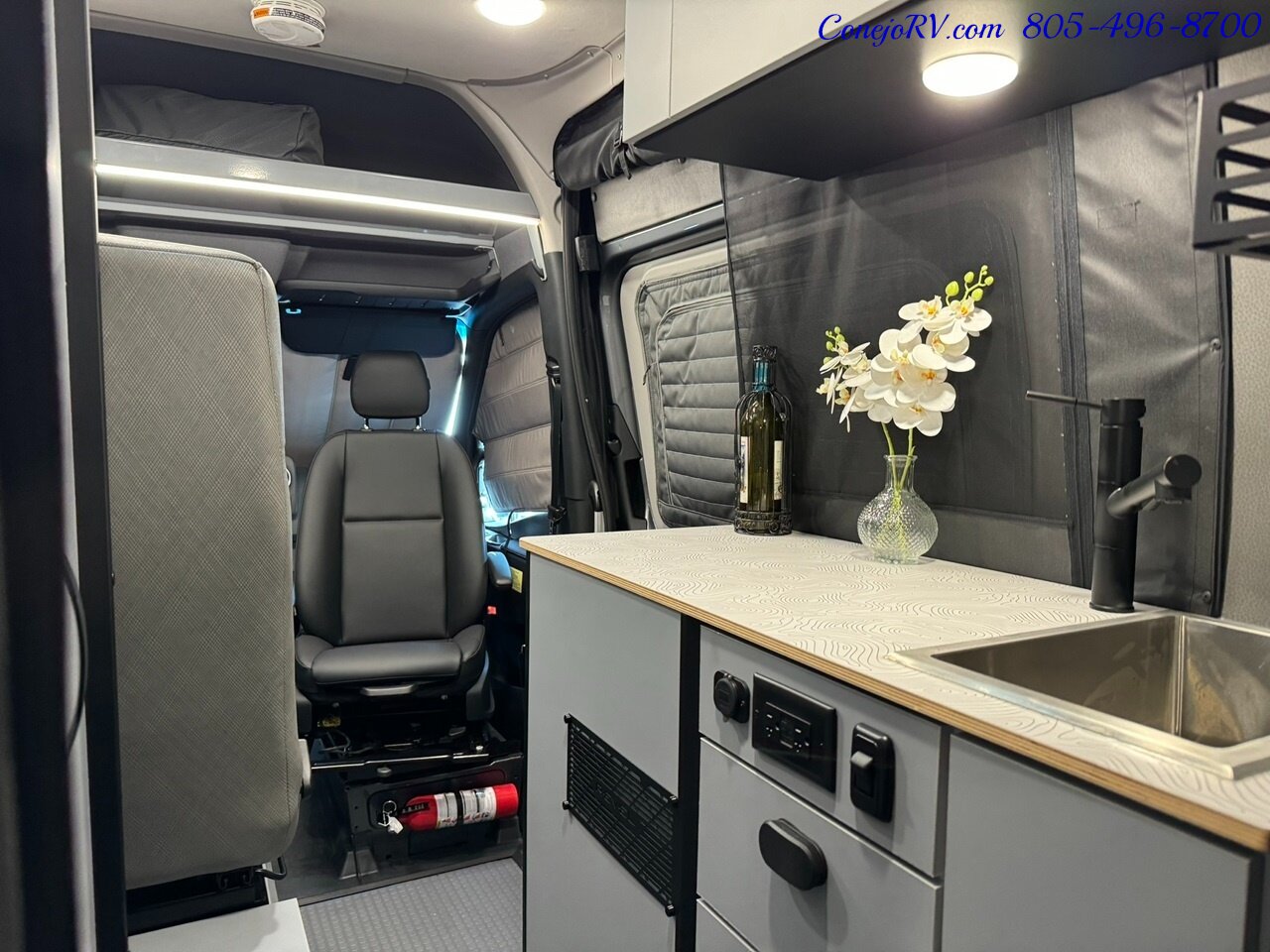 2025 Winnebago Revel 44E AWD Sprinter Mercedes Turbo Diesel, 8.4KWH  Lithionics System - Photo 30 - Thousand Oaks, CA 91360