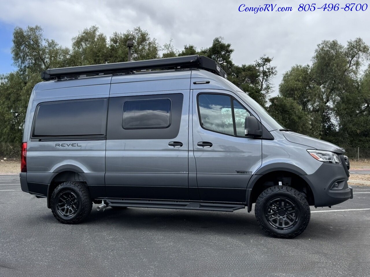 2025 Winnebago Revel 44E AWD Sprinter Mercedes Turbo Diesel, 8.4KWH  Lithionics System - Photo 3 - Thousand Oaks, CA 91360