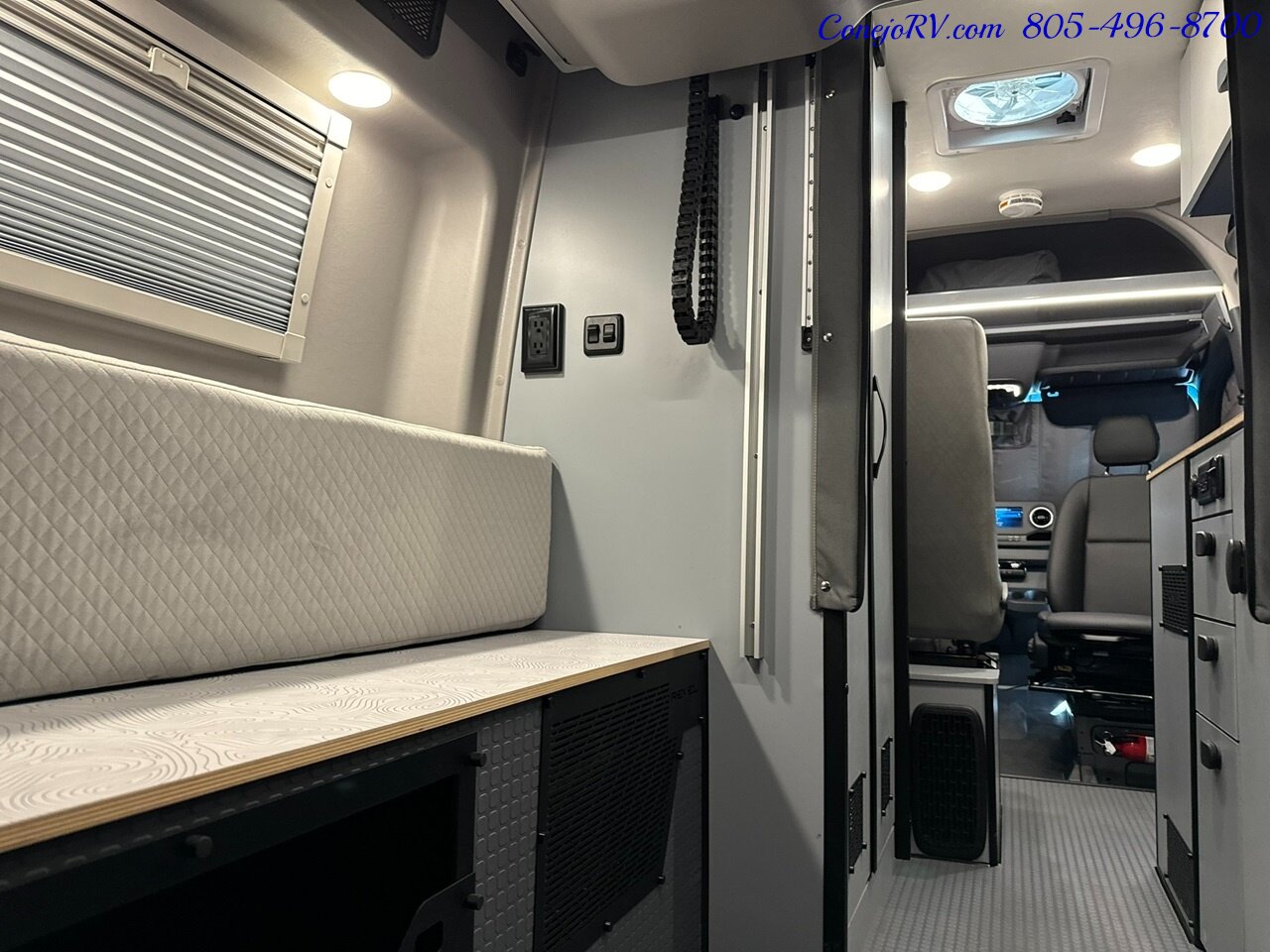 2025 Winnebago Revel 44E AWD Sprinter Mercedes Turbo Diesel, 8.4KWH  Lithionics System - Photo 29 - Thousand Oaks, CA 91360