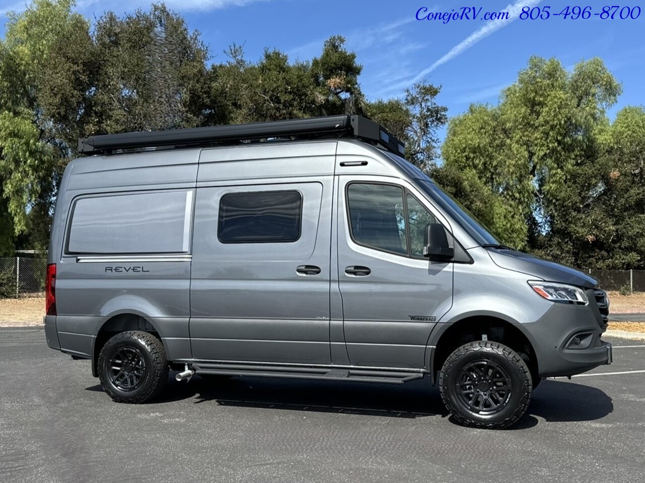 2025 Winnebago Revel 44E AWD Sprinter Mercedes Turbo Diesel, 8.4KWH  Lithionics System - Photo 3 - Thousand Oaks, CA 91360