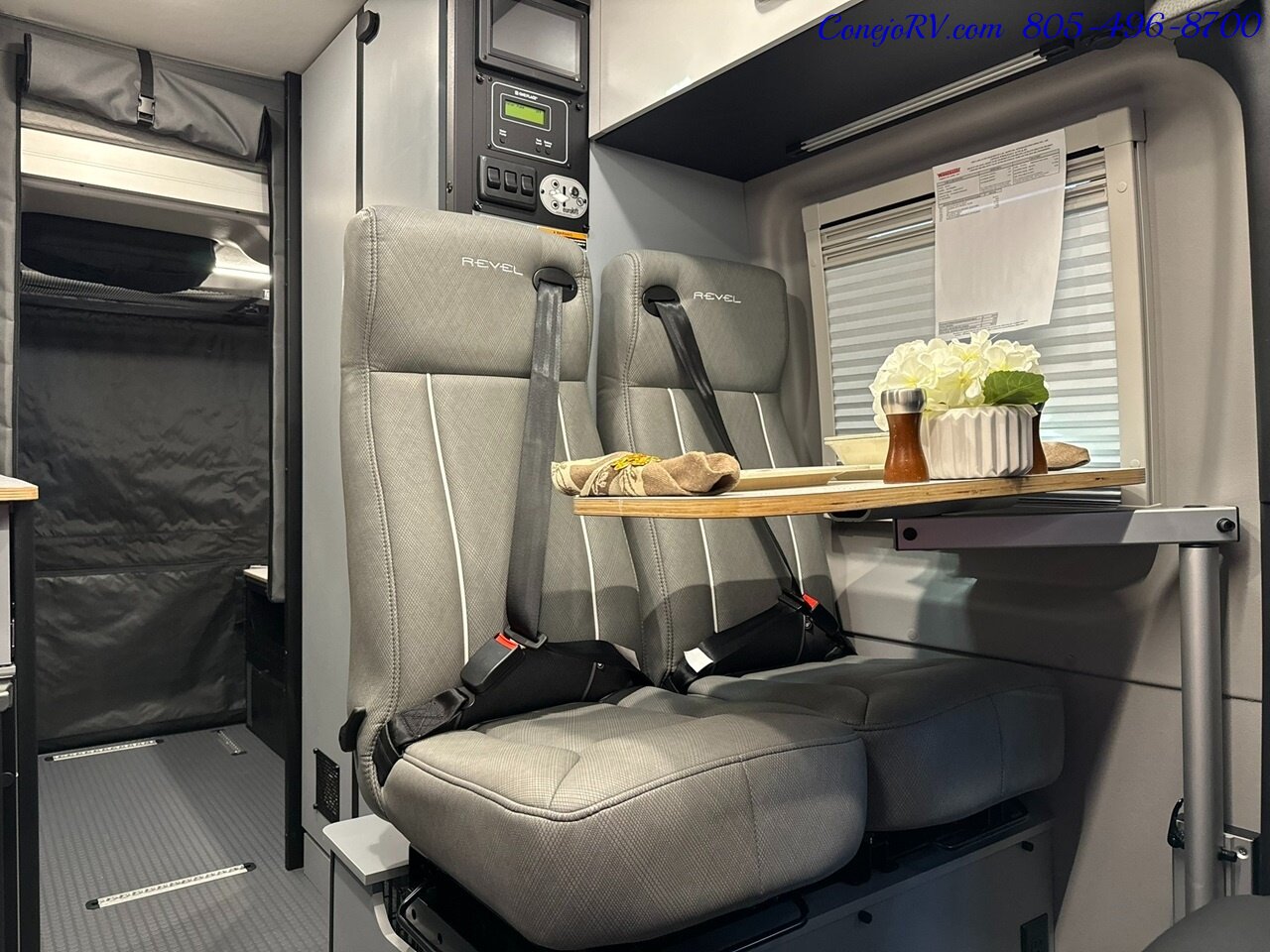 2025 Winnebago Revel 44E AWD Sprinter Mercedes Turbo Diesel, 8.4KWH  Lithionics System - Photo 6 - Thousand Oaks, CA 91360