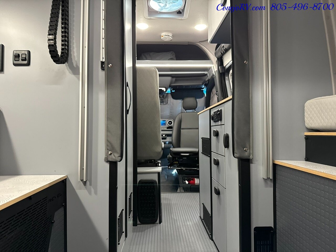 2025 Winnebago Revel 44E AWD Sprinter Mercedes Turbo Diesel, 8.4KWH  Lithionics System - Photo 27 - Thousand Oaks, CA 91360